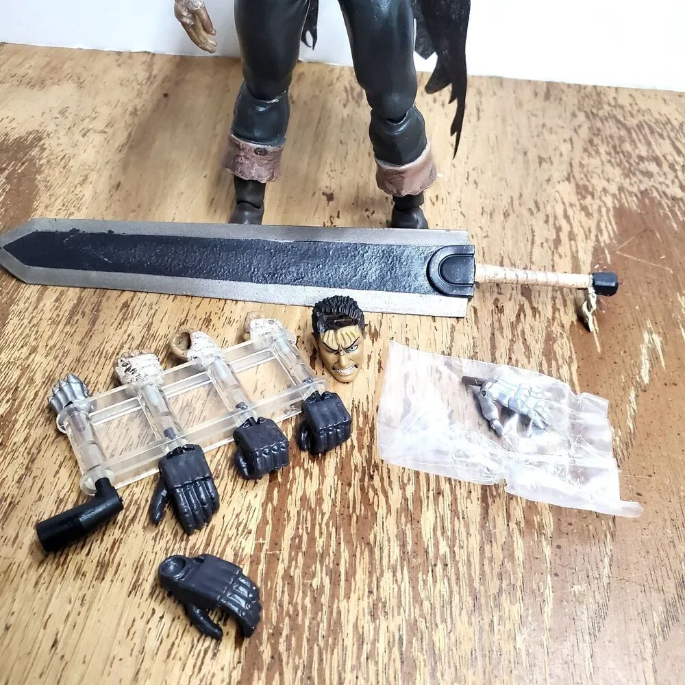 Figma 120 Berserk Guts Black Swordsman Action Figure Max Factory Loose